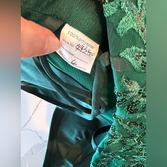 Emerald Green Going Out Dress - Picture 1 of 3